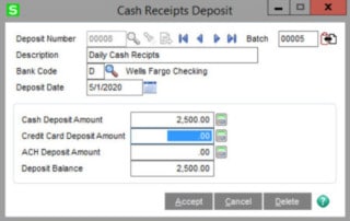 How to Reverse a Cash Entry in Sage 100 | BCS ProSoft