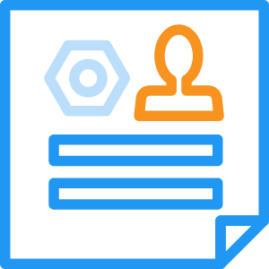Icon (abstract) of human capital management