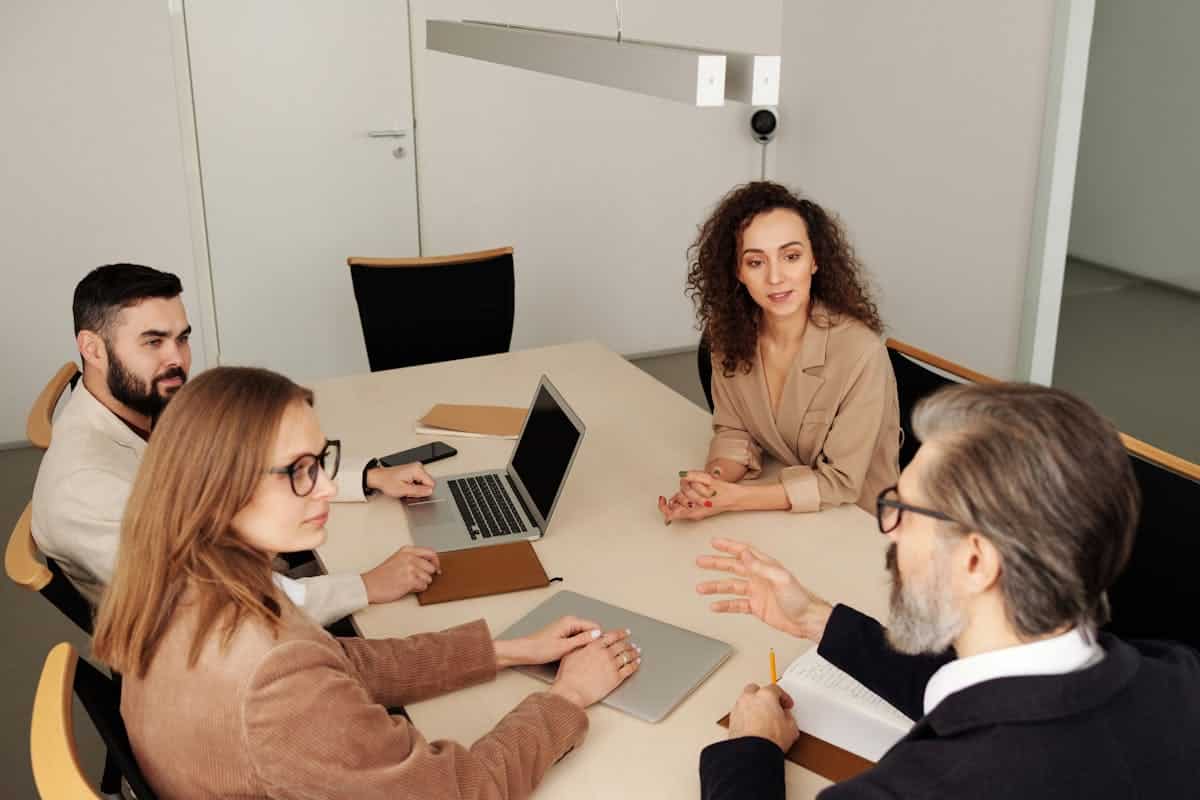 Wholesale billing software business meeting